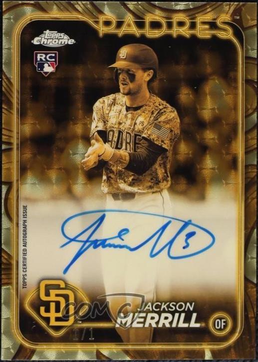Jackson Merrill [Superfractor] #GOLD-MER