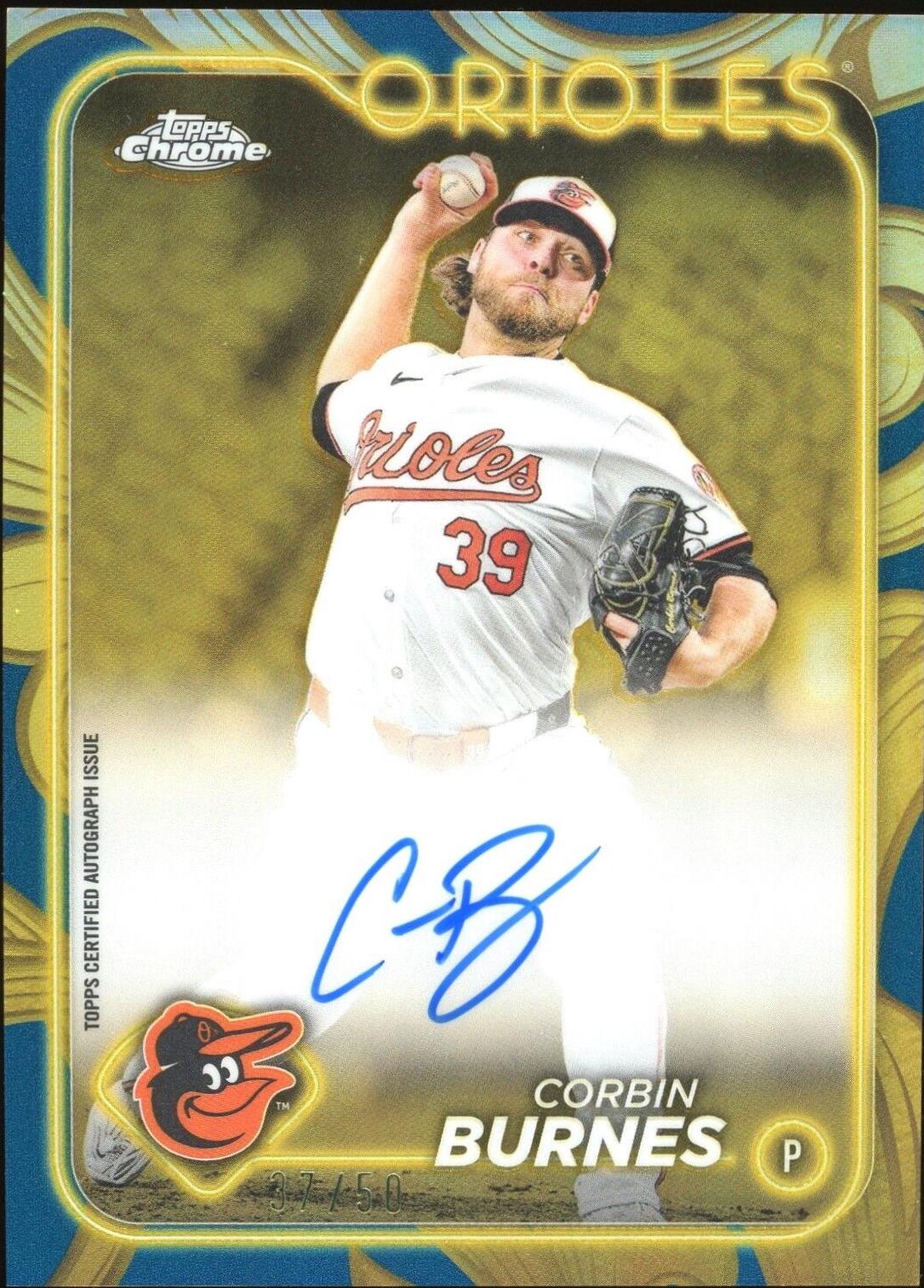 Corbin Burnes [Blue Gold] #CGA-CB
