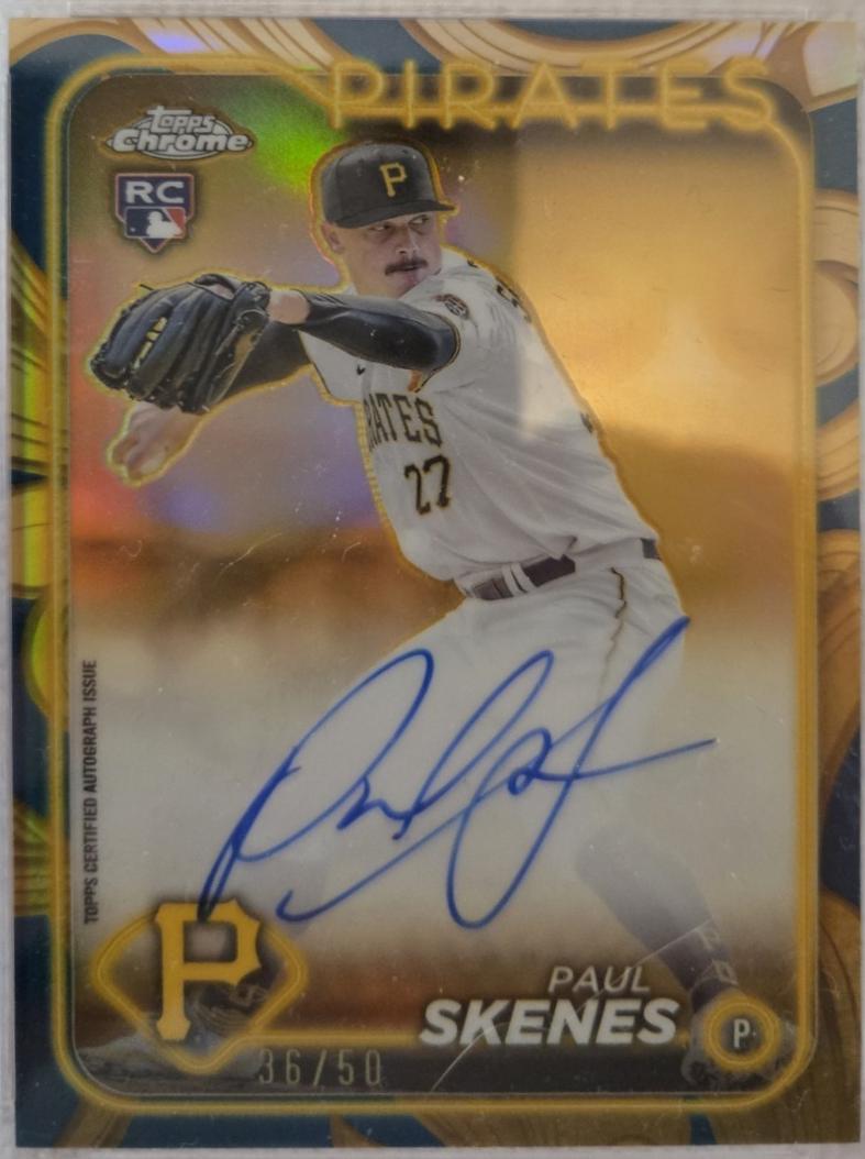 Paul Skenes [Blue Gold] #CGA-PS