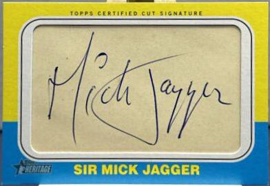 Sir Mick Jagger #75CCS-SJ