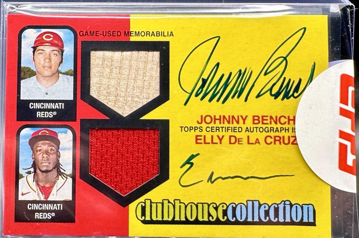 Johnny Bench / Elly De La Cruz #CDAR-BD