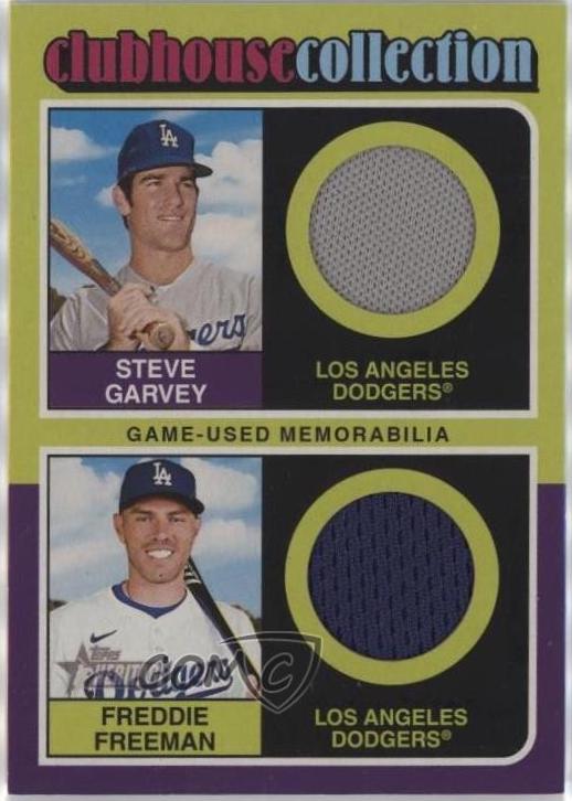 Freddie Freeman / Steve Garvey #CCDR-GF