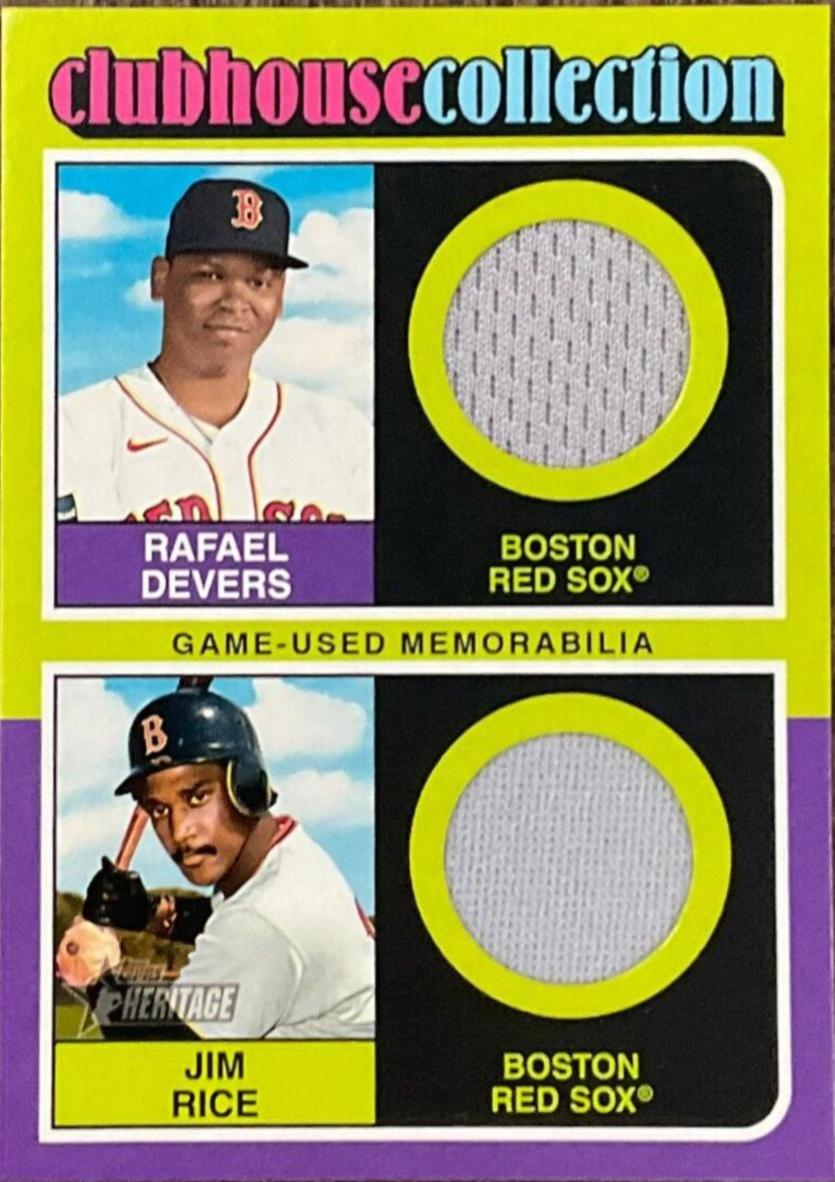 Jim Rice / Rafael Devers #CCDR-DR