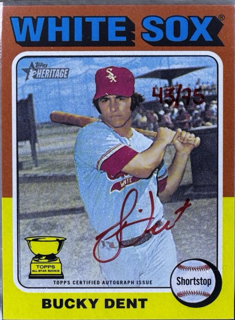 Bucky Dent [Red Ink Special Edition] #ROA-BD