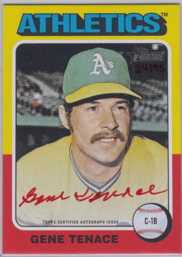 Gene Tenace [Red Ink Special Edition] #ROA-GT