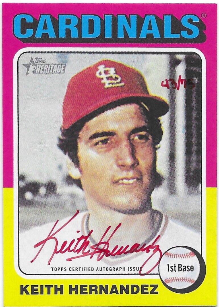 Keith Hernandez [Special Edition Red Ink] #ROA-KH