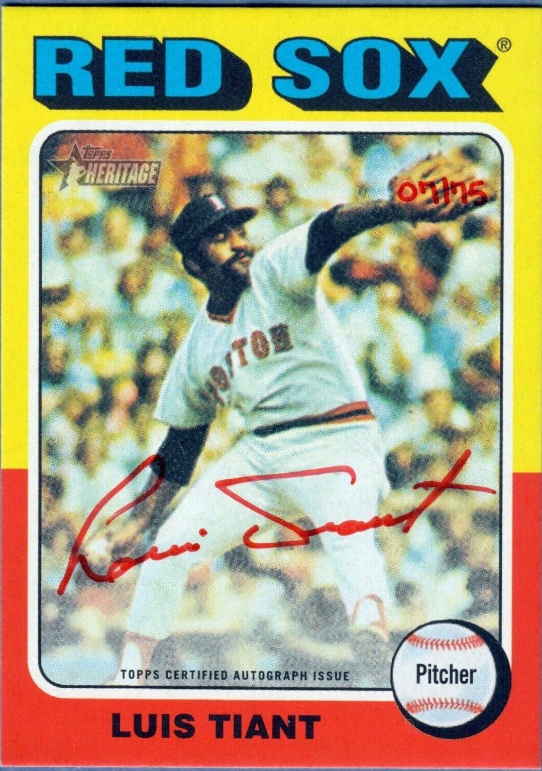 Luis Tiant [Special Edition Red Ink] #ROA-LT