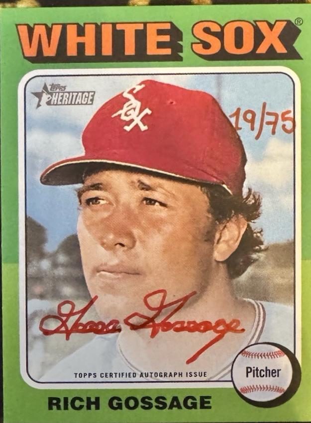 Rich Gossage [Red Ink Special Edition] #ROA-RG