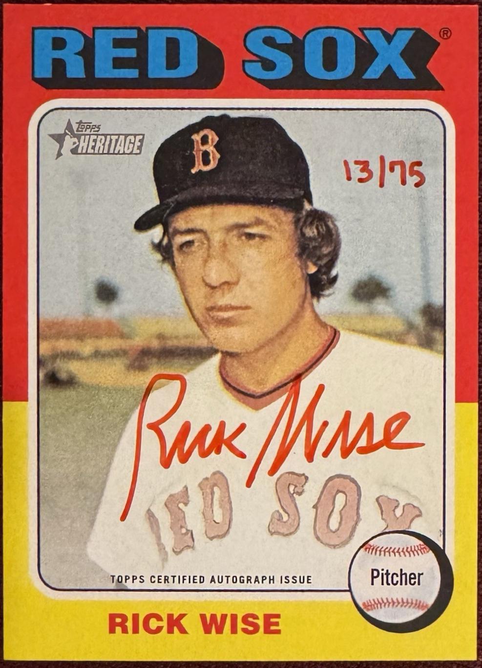 Rick Wise [Red Ink Special Edition] #ROA-RW