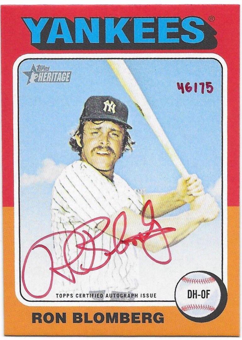 Ron Blomberg [Special Edition Red Ink] #ROA-RB