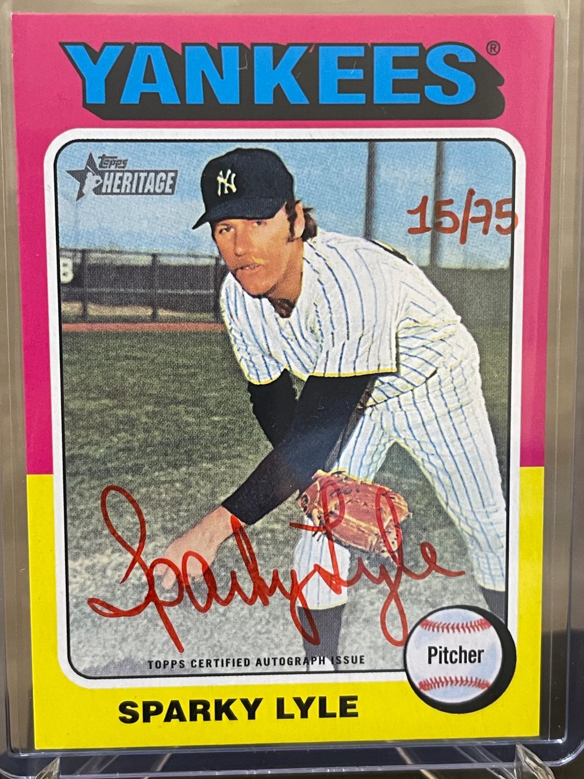 Sparky Lyle [Red Ink Special Edition] #ROA-SL
