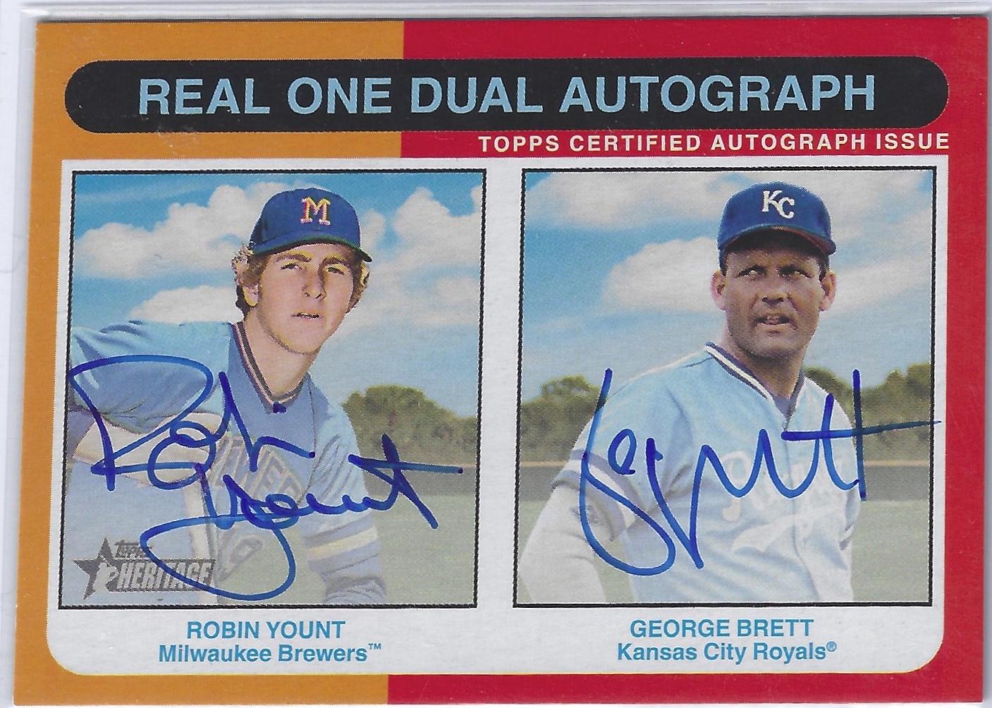 George Brett / Robin Yount #RODA-BY