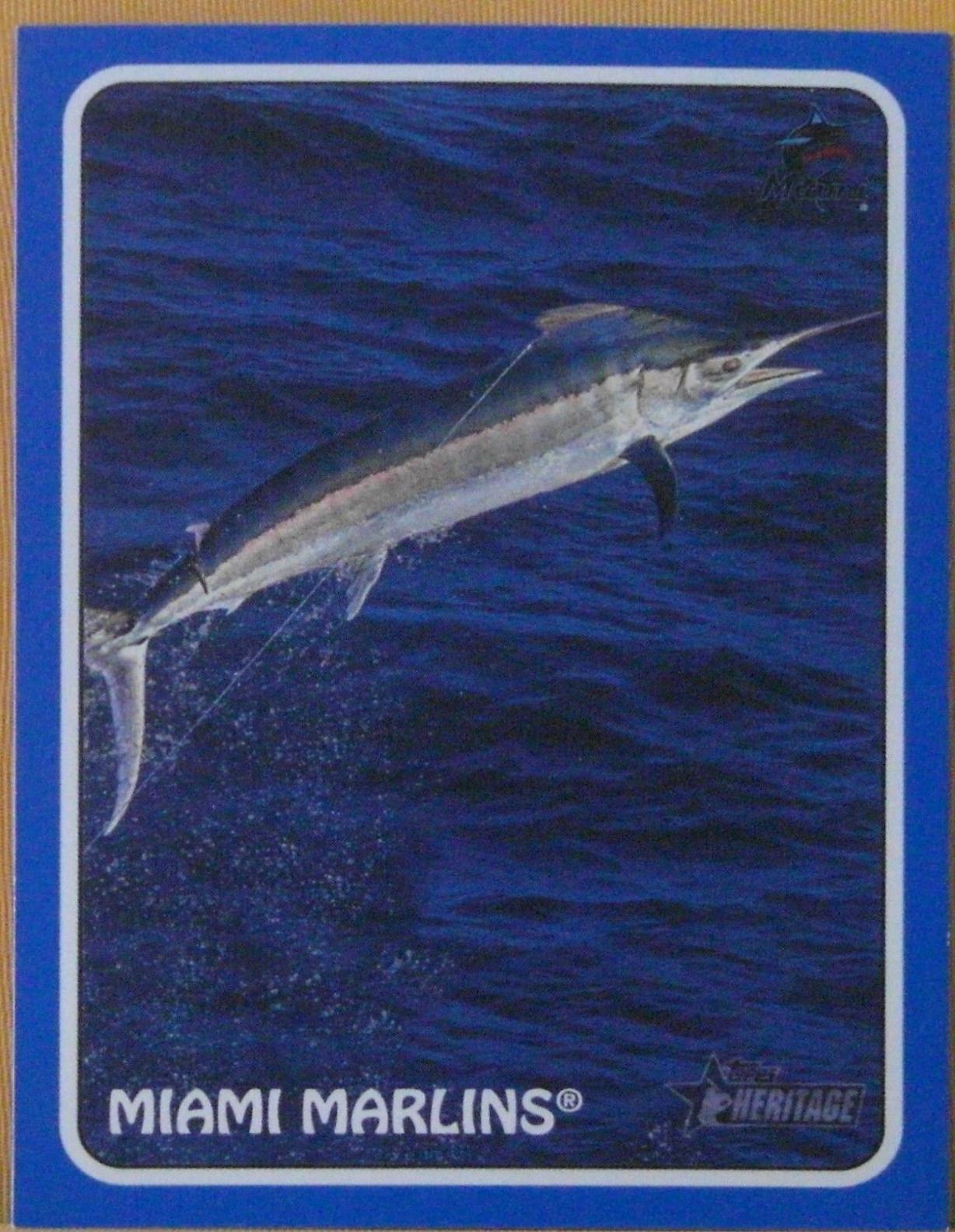 Miami Marlins [Blue] #75Z-6