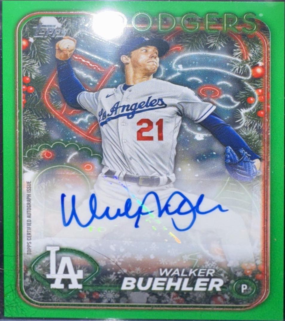 Walker Buehler [Green Glitter] #HAC-WB