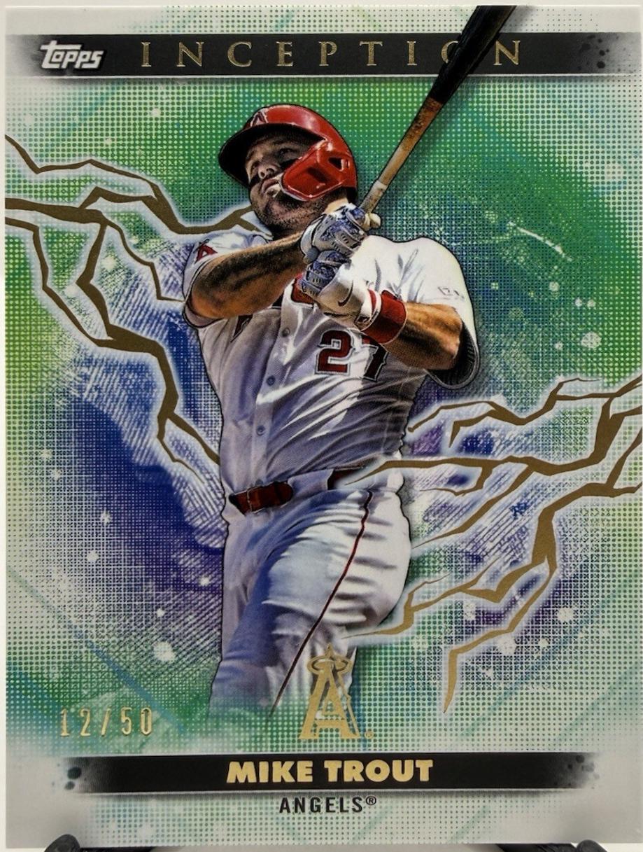 Mike Trout [Gold Electricity] #27