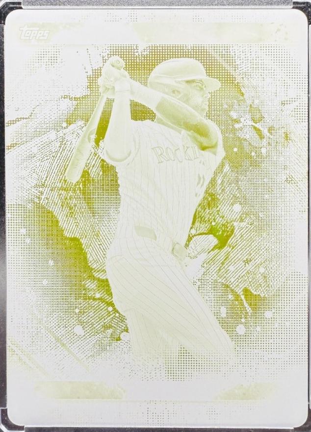 Nolan Jones [Printing Plate] #94