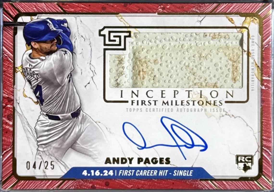 Andy Pages [Red] #FMAR-AP