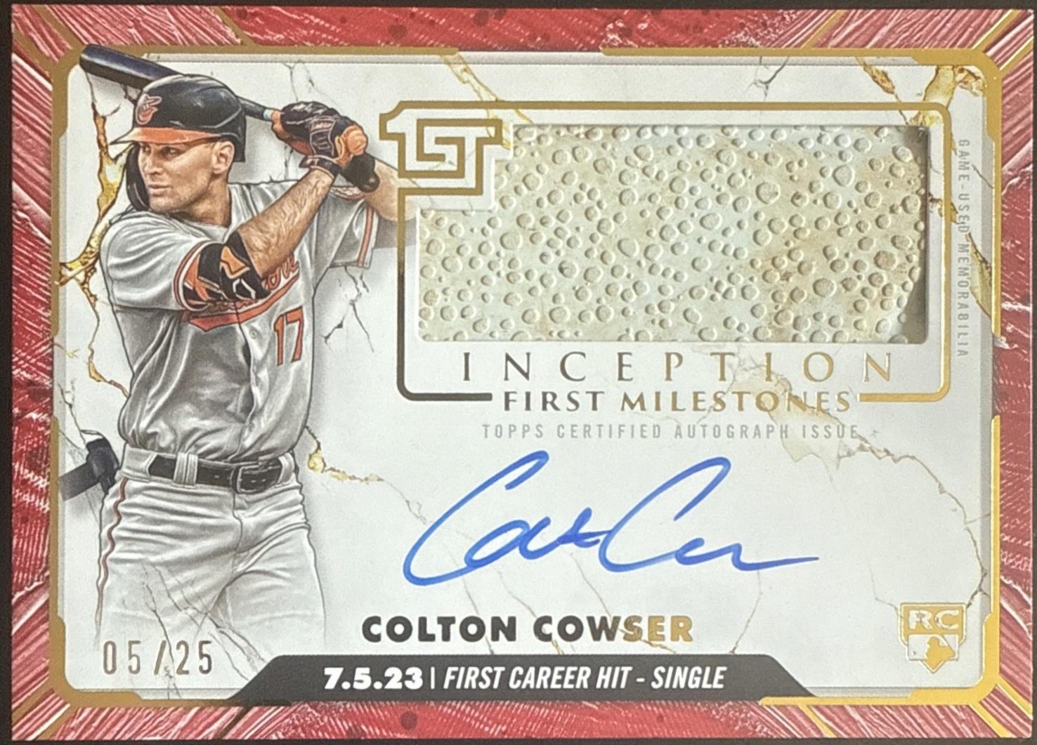Colton Cowser [Red] #FMAR-CC