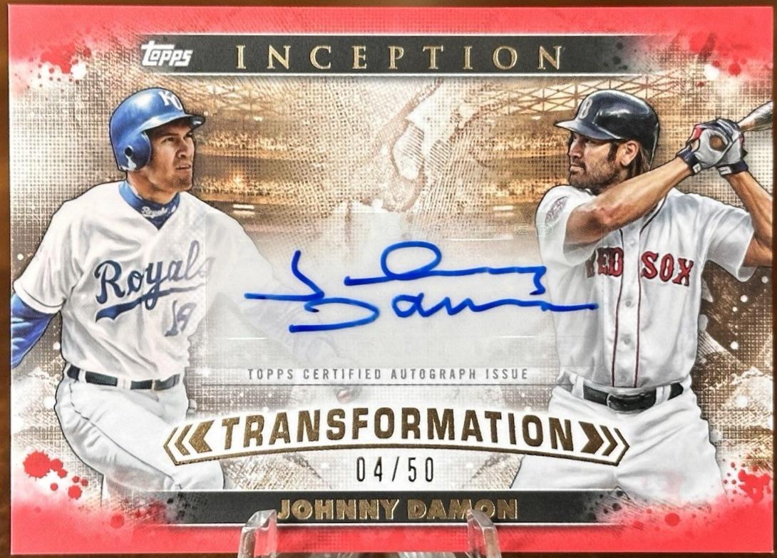 Johnny Damon [Red] #ITA-JD