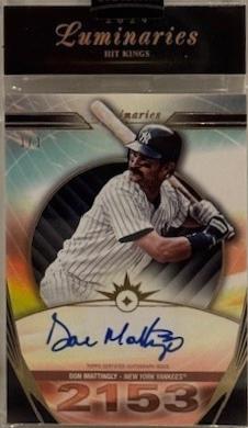 Don Mattingly [Black] #HK-DMA