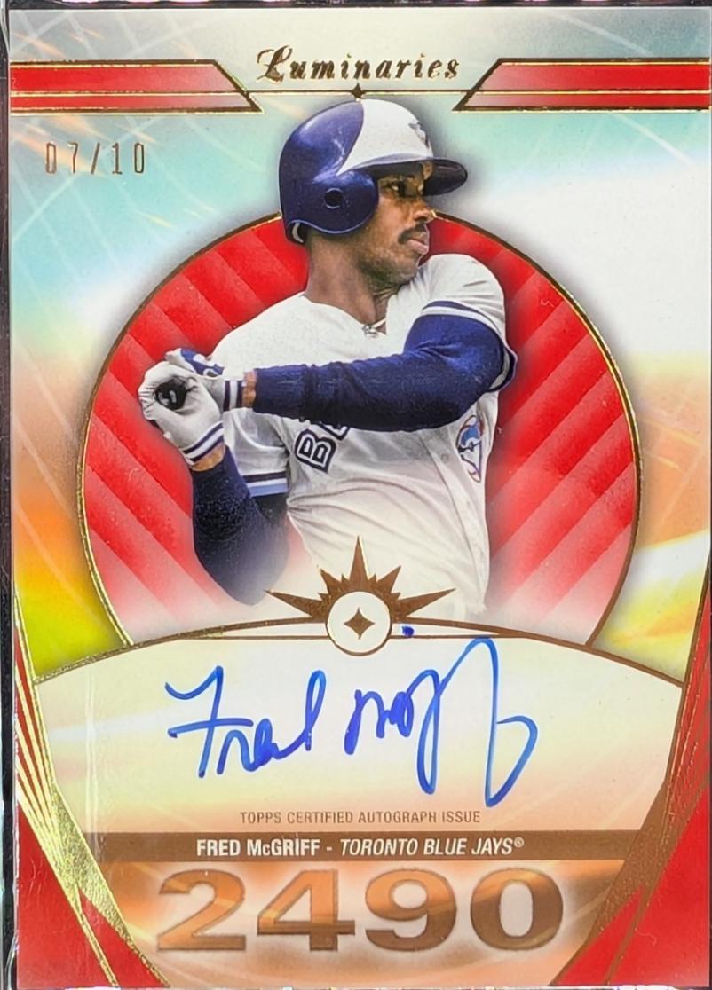 Fred McGriff [Red] #HK-FM