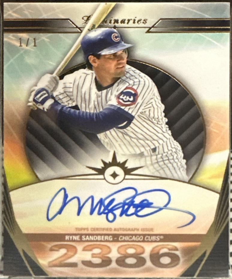 Ryne Sandberg [Black] #HK-RS