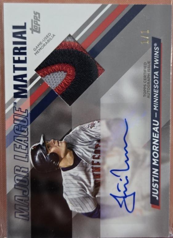 Justin Morneau [Platinum] #MLMA2-JMO