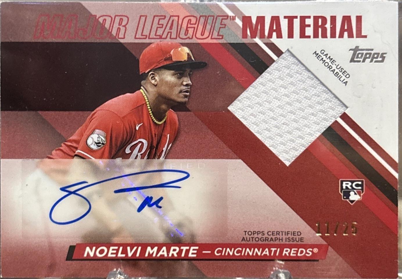 Noelvi Marte [Red] #MLMAU-NM