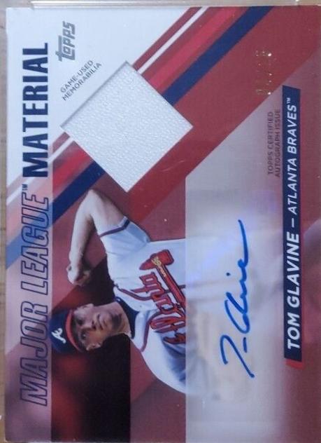 Tom Glavine [Red] #MLMA2-TG