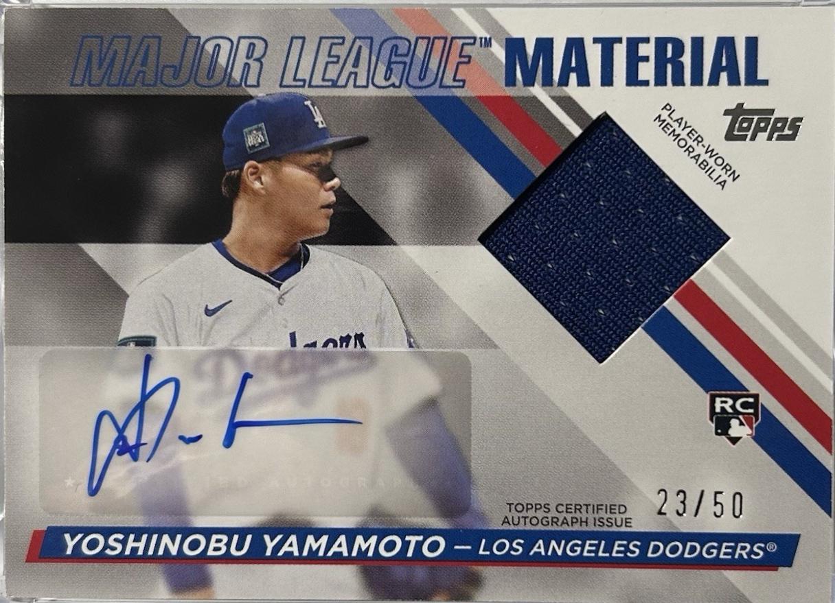 Yoshinobu Yamamoto #MLMAU-YY