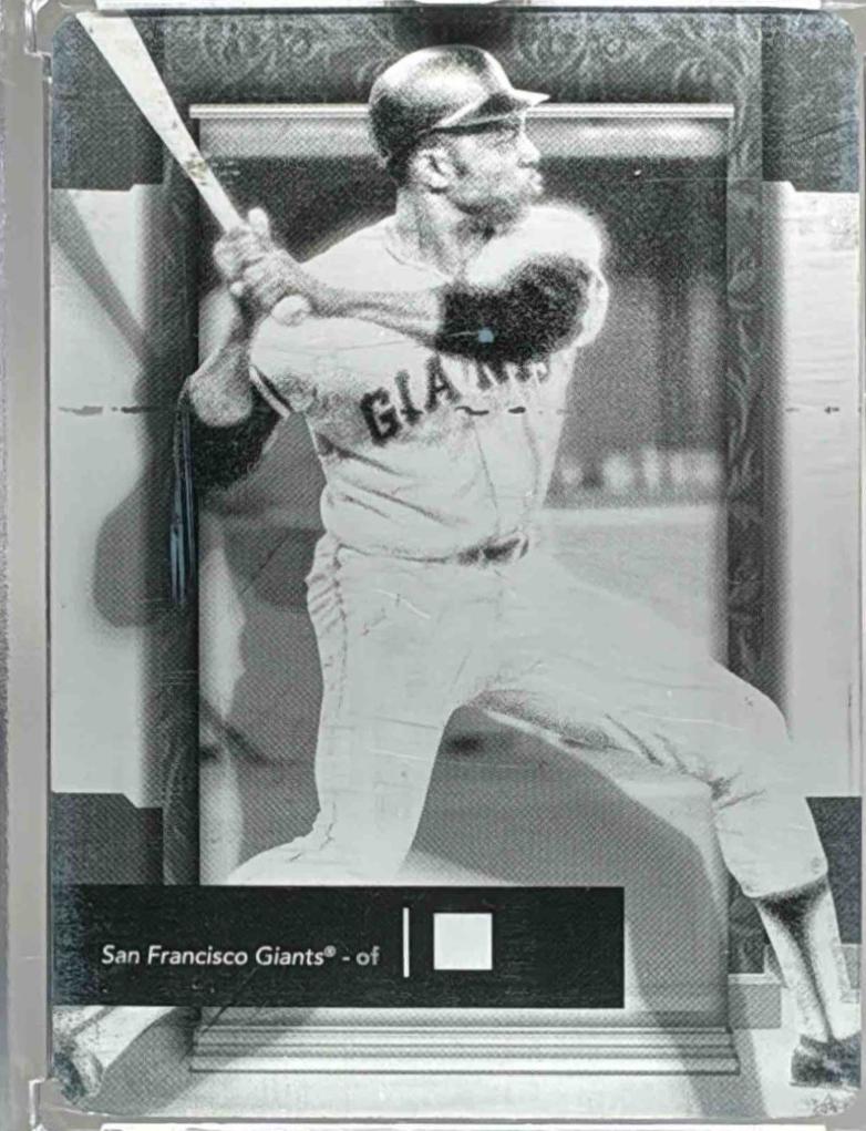Willie Mays [Printing Plate] #20