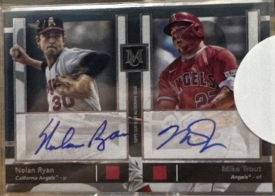 Mike Trout / Nolan Ryan #DA-RYT