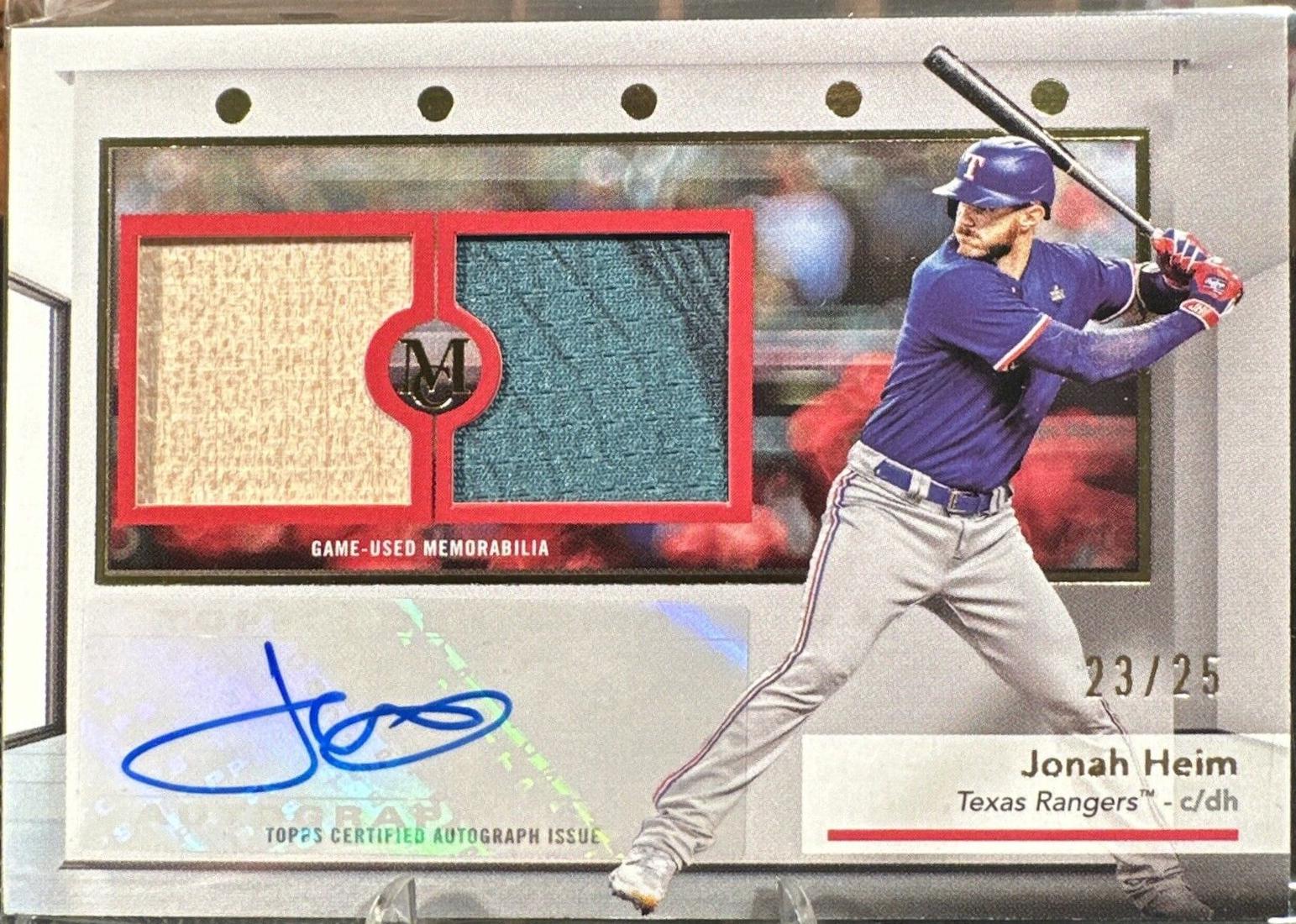Jonah Heim [Gold] #SWDRA-JH