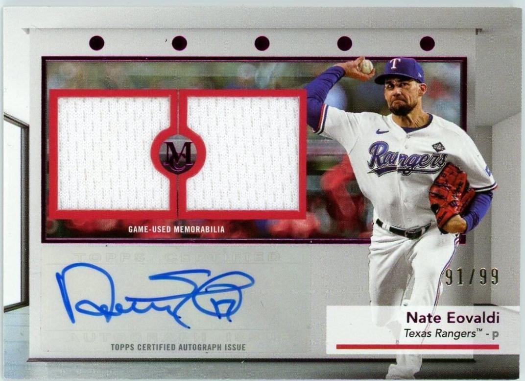 Nate Eovaldi [Pink] #SWDRA-NE