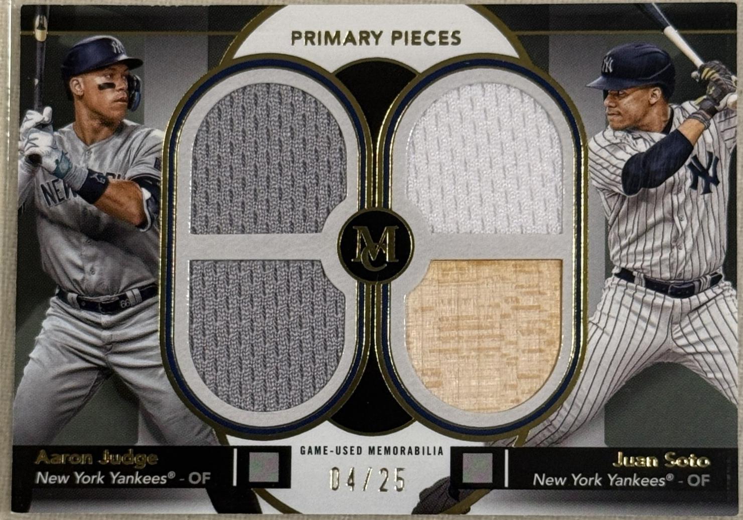 Aaron Judge / Juan Soto [Gold] #DPQR-JUS