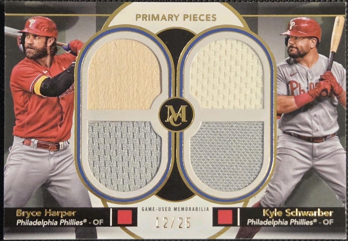 Kyle Schwarber / Bryce Harper [Gold] #DPQR-HAS