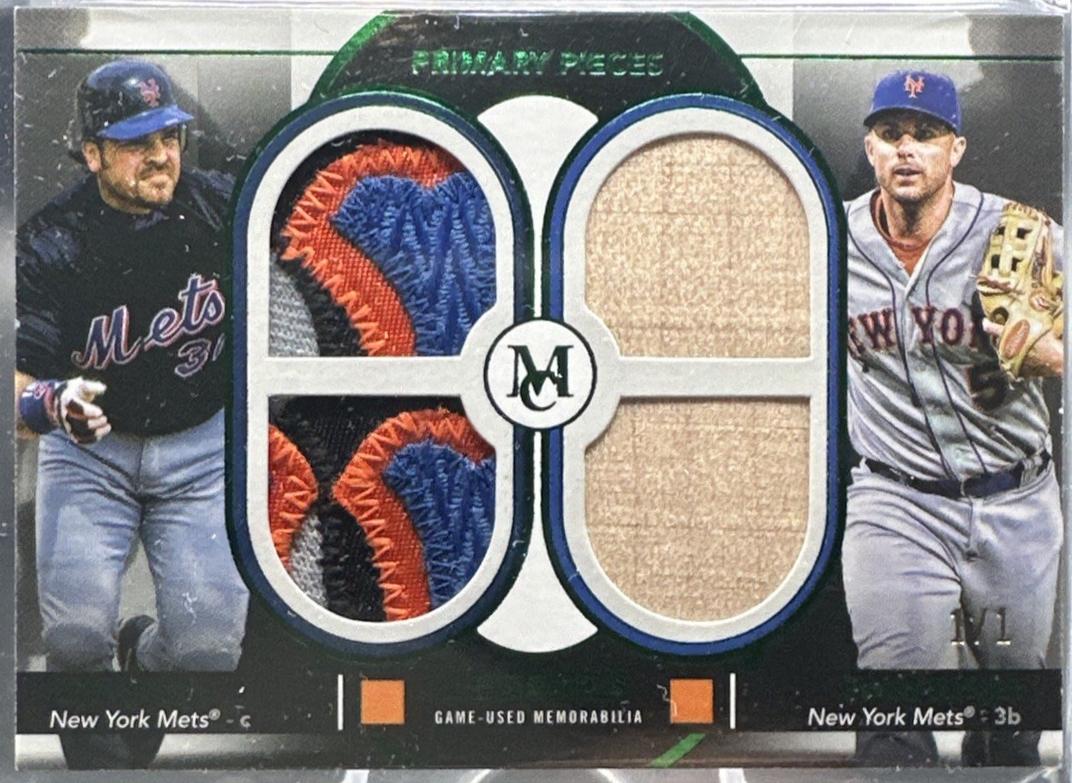 David Wright / Mike Piazza [Emerald] #DPQL-PWR