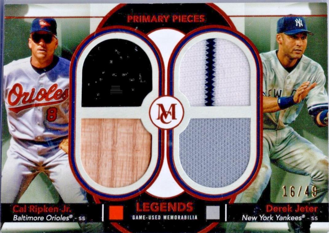 Derek Jeter / Cal Ripken Jr. [Copper] #DPQL-RJJ