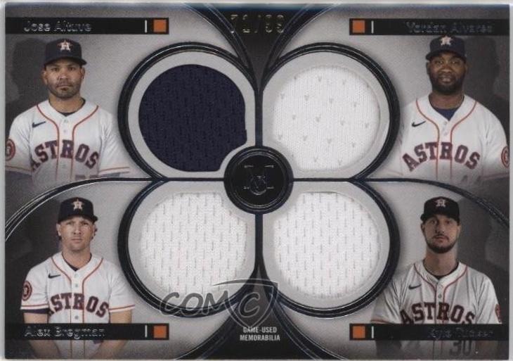 Alex Bregman / Kyle Tucker / Jose Altuve / Yordan Alvarez [Copper] #FPQR-AABT