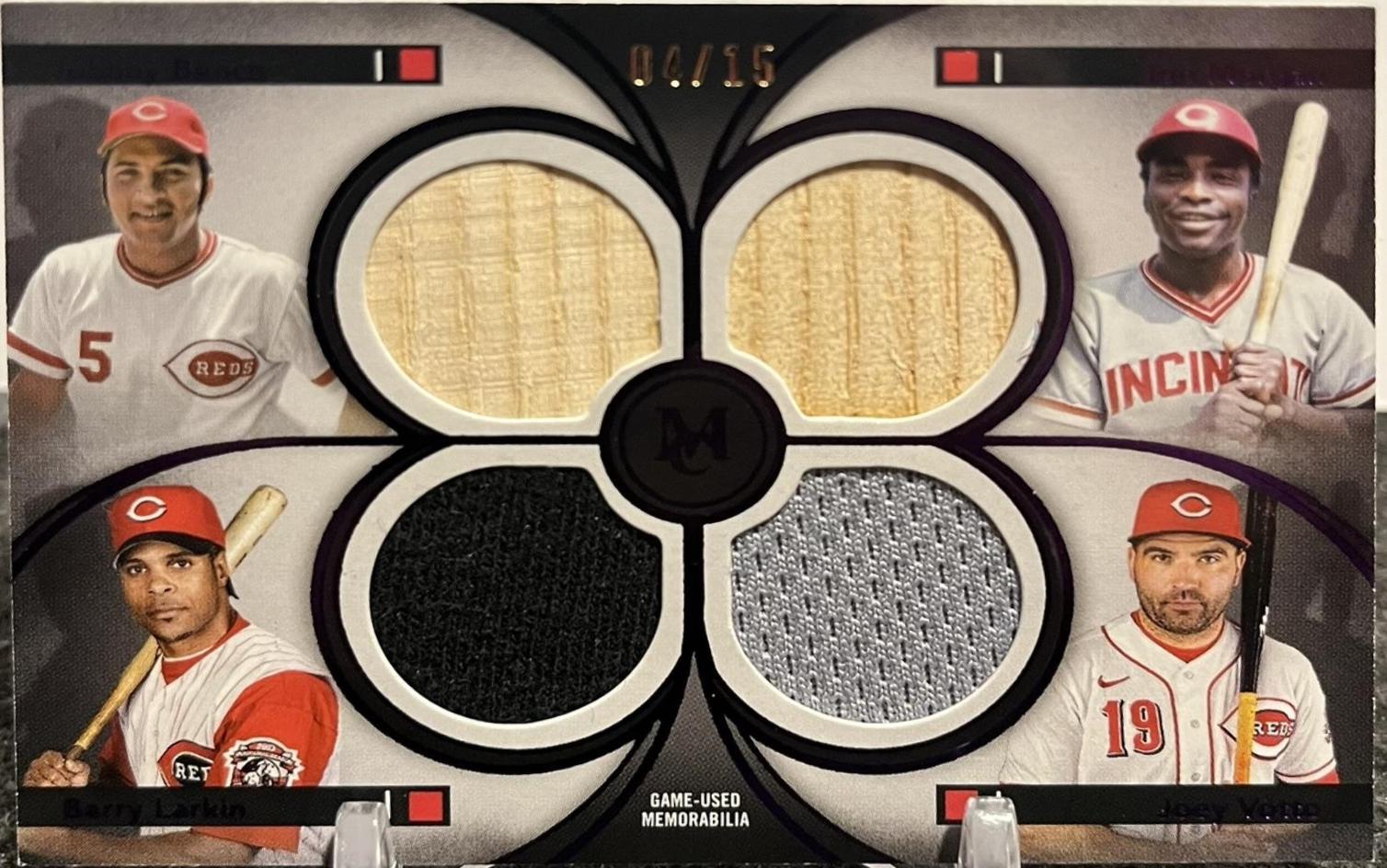 Johnny Bench / Barry Larkin / Joe Morgan / Joey Votto [Amethyst] #FPQR-BMLV