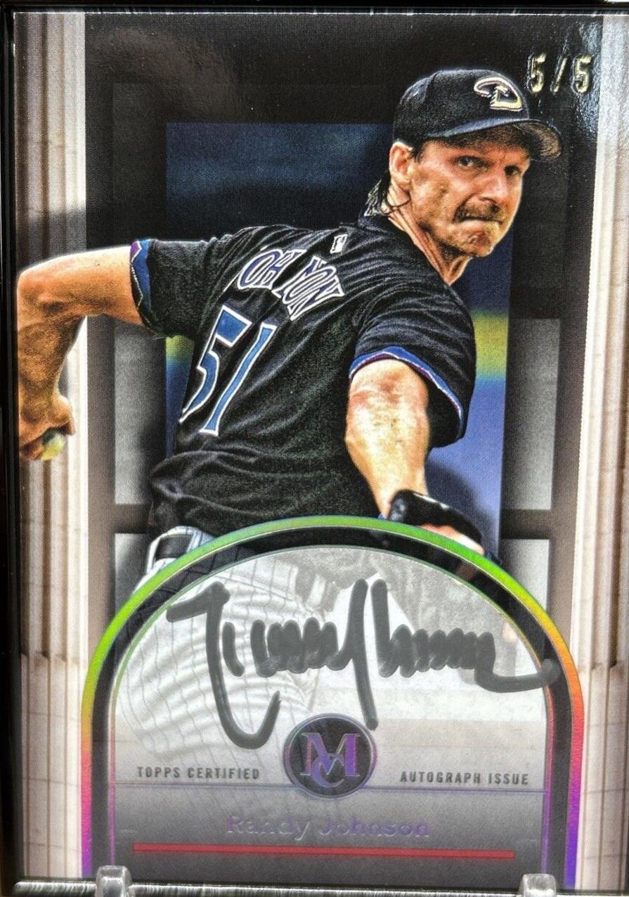 Randy Johnson [Black] #FMA-RJO