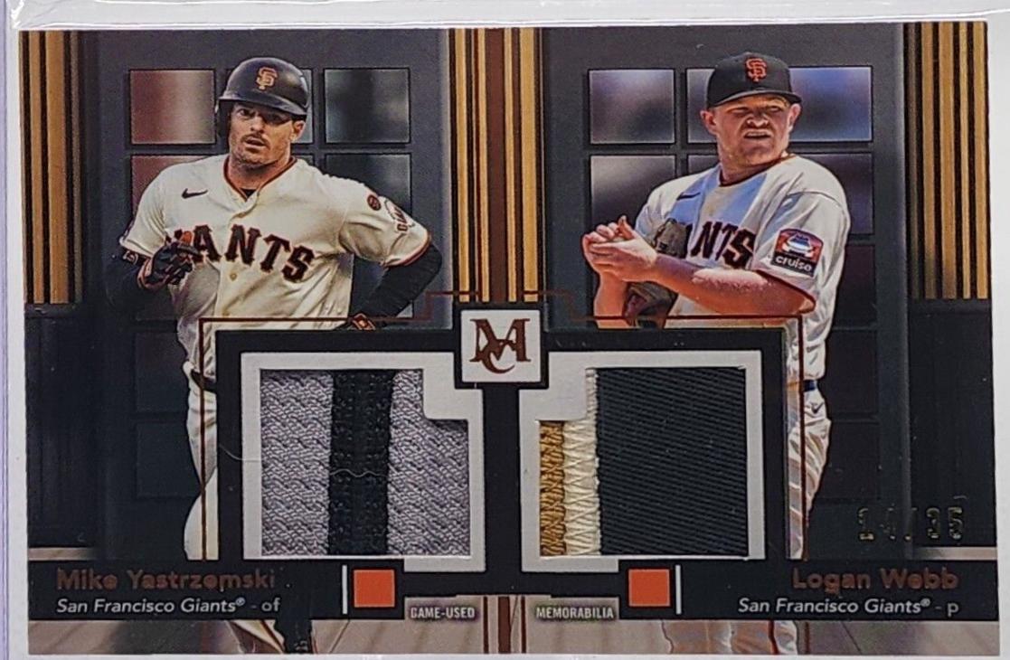 Mike Yastrzemski / Logan Webb [Copper] #DMMR-YAW
