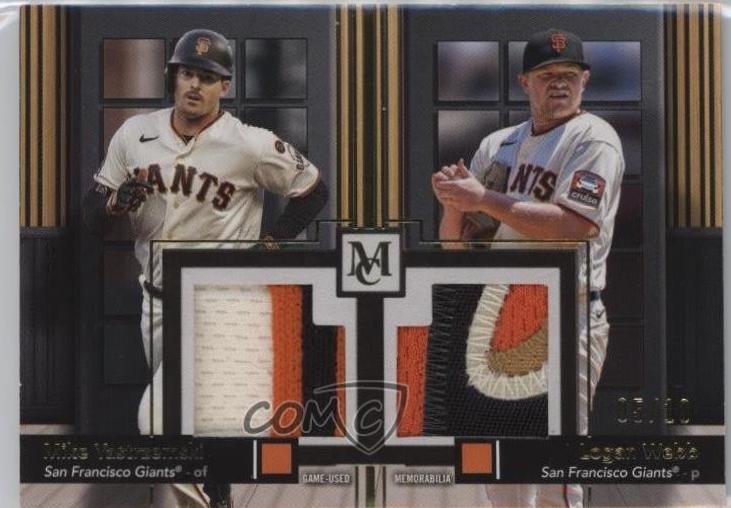 Mike Yastrzemski / Logan Webb [Gold] #DMMR-YAW