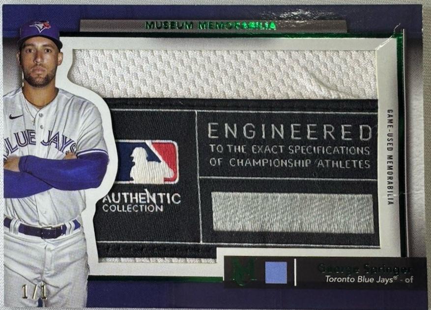 George Springer [Laundry Tag] #MM-GS