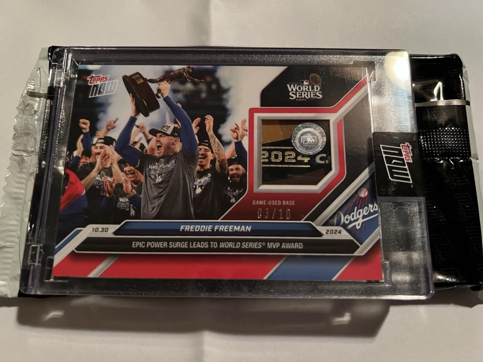 Freddie Freeman [Game Used Relic] #886