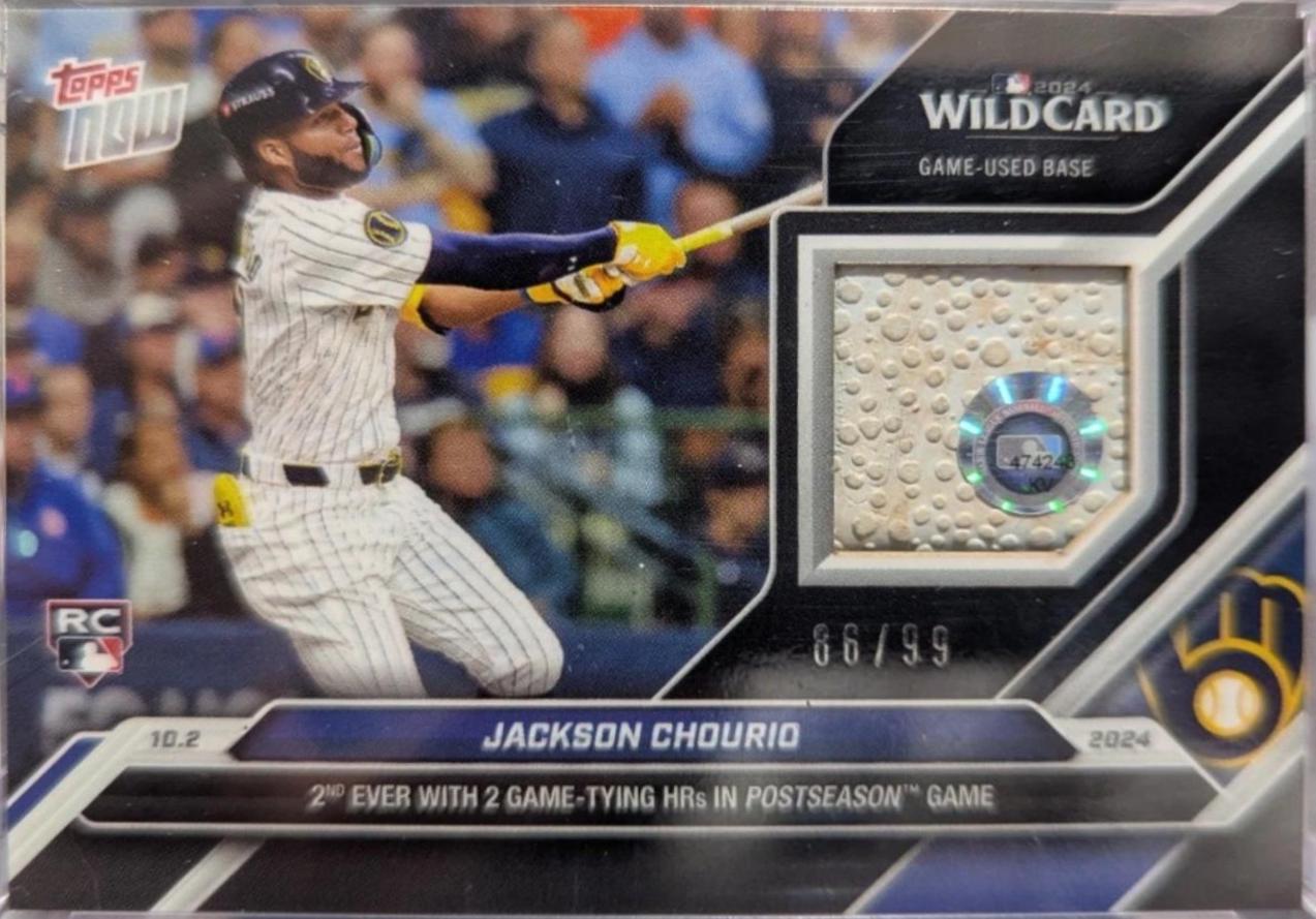 Jackson Chourio [Game Used Relic] #795B