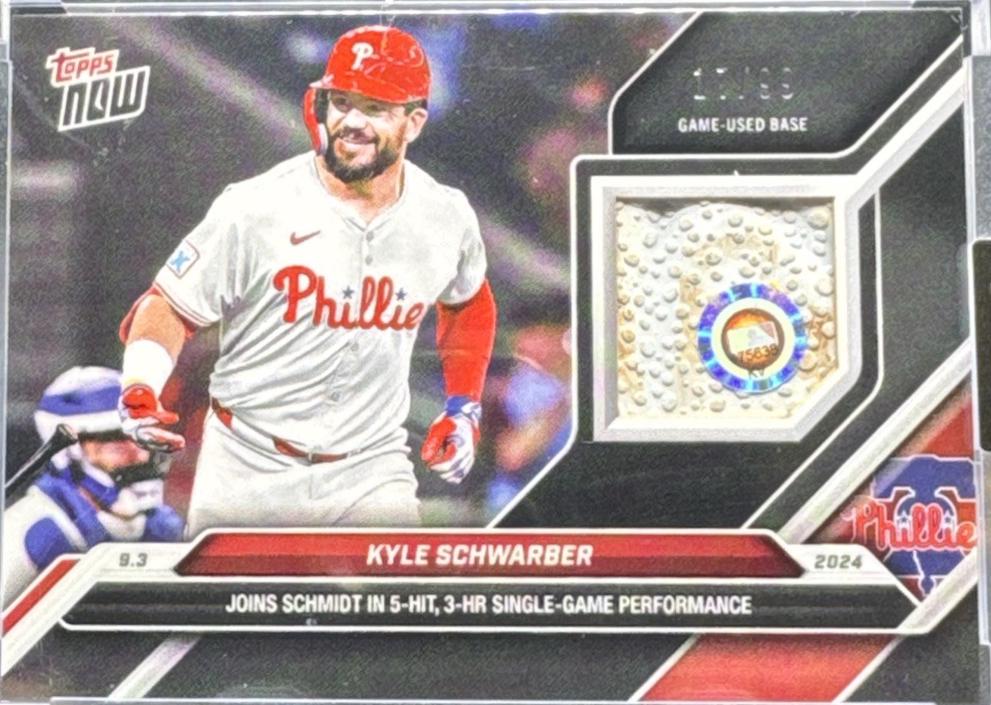Kyle Schwarber [Game Used Relic Black] #638B