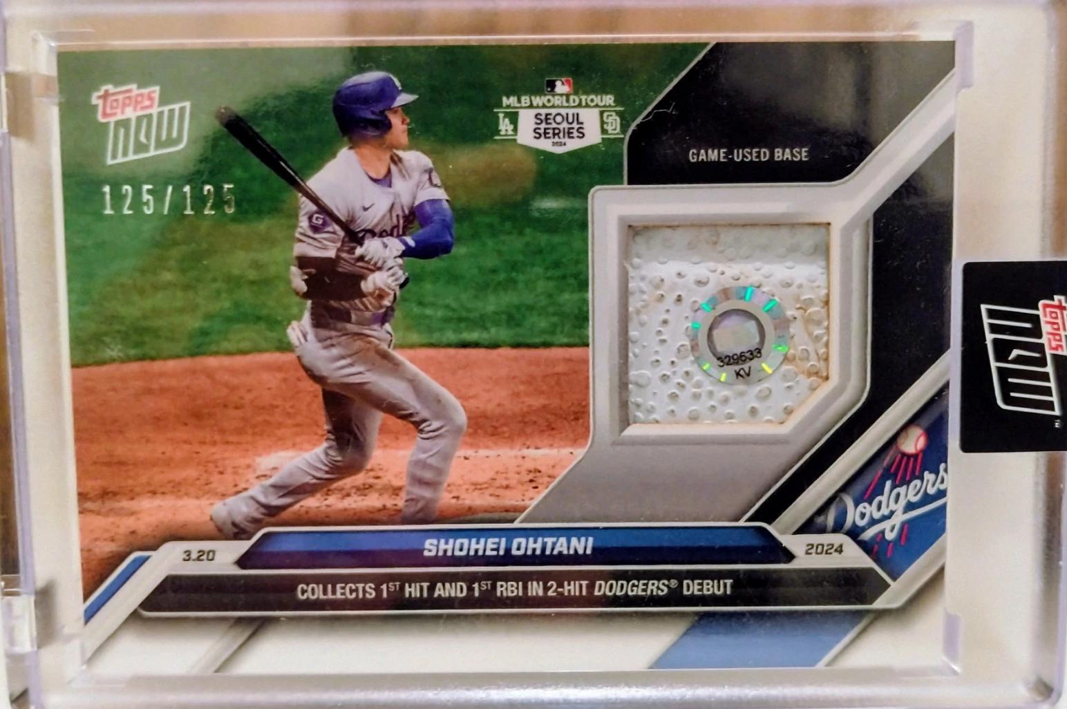 Shohei Ohtani [Game Used Relic] #1A