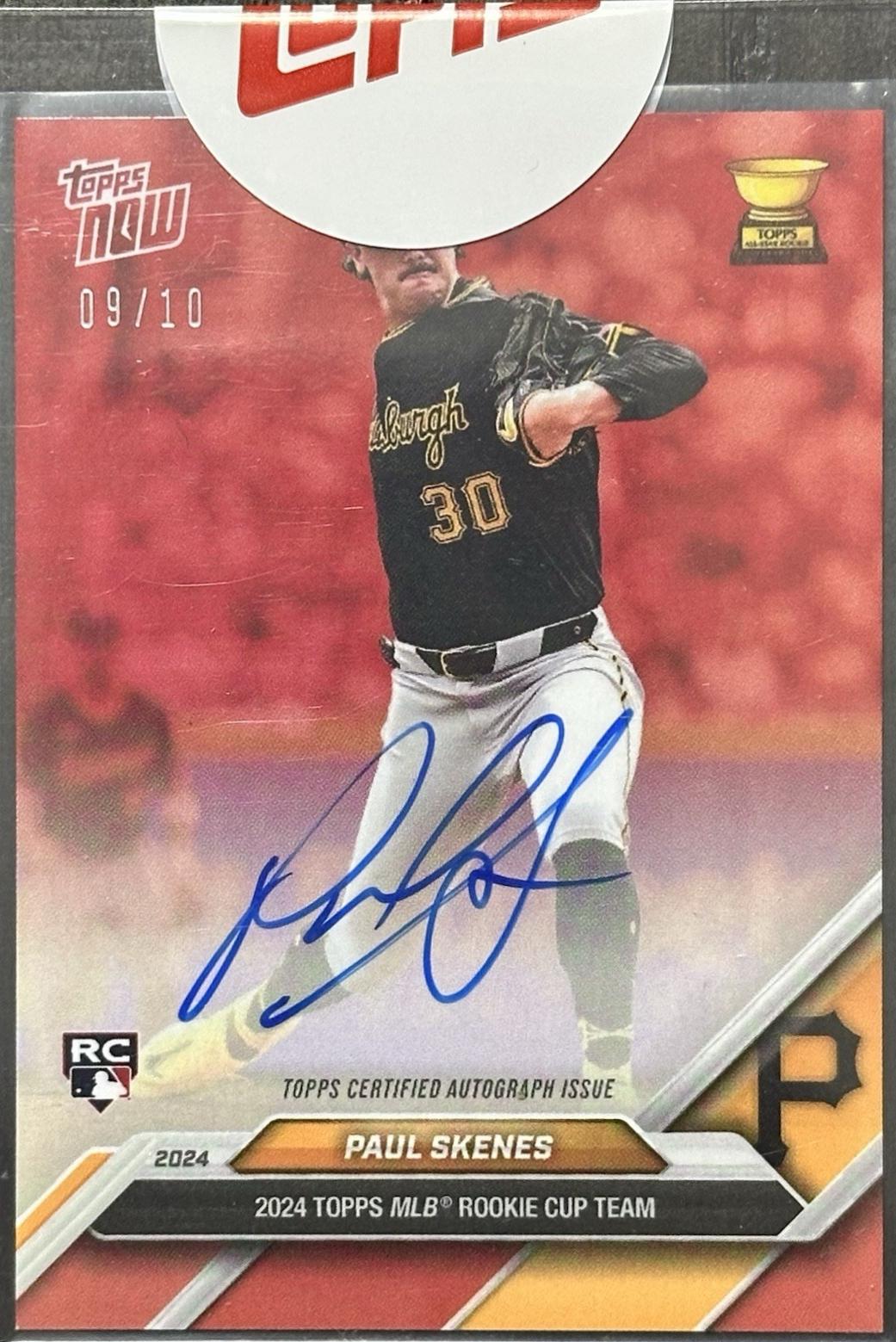 Paul Skenes [Red Autograph] #RC-10