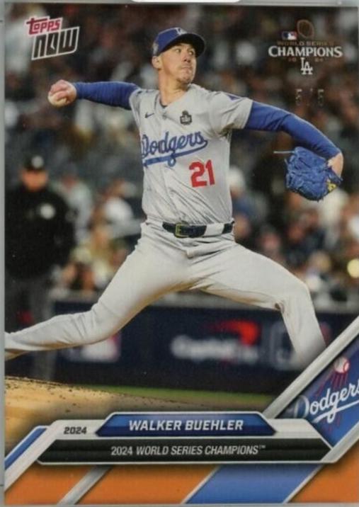 Walker Buehler [Orange] #WS-8